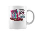 I Closed My Book To Be Here Fall Pumpkin Graphic Print Coffee Mug