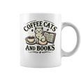 Coffee Cats And Book Reader Book Lovers Librarian Bookworm Graphic Print Coffee Mug Coffee Cats And Book Reader Book Lovers Librarian Bookworm Graphic Print Coffee Mug