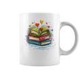 Colorful Books Love Books Watercolor Booklover Performance Graphic Print Coffee Mug Colorful Books Love Books Watercolor Booklover Performance Graphic Print Coffee Mug