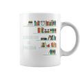 Cool Africa Education Is Freedom Library Book Graphic Print Coffee Mug