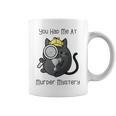 Cozy Mystery Book Lover You Had Me At Murder Mystery Graphic Print Coffee Mug