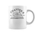 Cute 8th Birthday Chapter 8 Est 2018 Wildflower Book Lover Graphic Print Coffee Mug