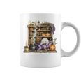 Cute Halloween Bookshelf Premium Tri-Blend Graphic Print Coffee Mug