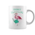 Cute Reading Is Flamazing Flamingo Book Lover Reader Graphic Print Coffee Mug Cute Reading Is Flamazing Flamingo Book Lover Reader Graphic Print Coffee Mug