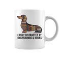 Dachshund Dog Dachshund Decor Books Nerds Dachshund Graphic Print Coffee Mug Dachshund Dog Dachshund Decor Books Nerds Dachshund Graphic Print Coffee Mug
