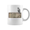 Dark Academia Aesthetic Raven Crow Soft Grunge Books Graphic Print Coffee Mug