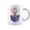 Dear Drop Everything And Read Book Reading Pun Graphic Graphic Print Coffee Mug