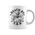 Death By TBR To Be Read Skeleton Reading Book Bookish Graphic Print Coffee Mug