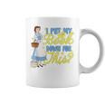 Disney Princess Belle I Put My Book Down For This Graphic Print Coffee Mug