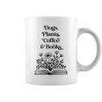 Dogs Plants Coffee Books Book Lover Dog Lover Reading Graphic Print Coffee Mug