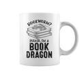 Dragon Literary Readers Book Themed Lovers Book Dragon Graphic Print Coffee Mug Dragon Literary Readers Book Themed Lovers Book Dragon Graphic Print Coffee Mug