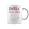 Easily Distracted By Cats Books Bookworm Women Girls Kids Performance Graphic Print Coffee Mug Easily Distracted By Cats Books Bookworm Women Girls Kids Performance Graphic Print Coffee Mug