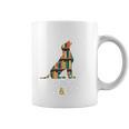 Easily Distracted By Dog And Books Shirt Reading Lover Girls Comfort Colors Crop Top Graphic Print Coffee Mug