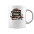 Fantasy Drama Tragedy Gothic Book Lover Bookworm Graphic Print Coffee Mug Fantasy Drama Tragedy Gothic Book Lover Bookworm Graphic Print Coffee Mug
