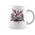 In My Fantasy Era Magic Dragon Book Graphic Print Coffee Mug