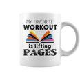 My Favorite Workout Is Lifting Pages Reading Books Shirt Graphic Print Coffee Mug My Favorite Workout Is Lifting Pages Reading Books Shirt Graphic Print Coffee Mug