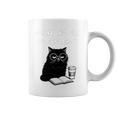 First Of All I’m A Delight Cute Cat Books Coffee Humor Graphic Print Coffee Mug
