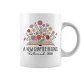 Floral Book A New Chapter Begins Retired 2026 Retirement Graphic Print Coffee Mug