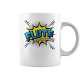 Flute Is My Superpower Flautist Comic Book Style Graphic Print Coffee Mug