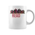 Freadom Shelf Read Reading Book Librarian Men Women Kids Performance Graphic Print Coffee Mug