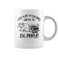 Girls Read Books Mini Holland Lop Bunny Rabbit Lover Graphic Print Coffee Mug