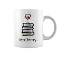 GROUP THERAPY Book Club Graphic Print Coffee Mug GROUP THERAPY Book Club Graphic Print Coffee Mug