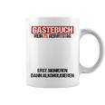 Guest Book 25th Birthday Man Woman 25th Birthday Decoration Graphic Print Coffee Mug