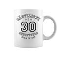 Guest List 30th Birthday 1990 Guest Book In Shirt Font Graphic Print Coffee Mug