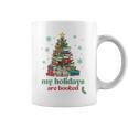 My Holidays Are Booked Christmas Book Lover Librarian Xmas Graphic Print Coffee Mug