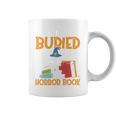 I’d Rather Be Buried In A Horror Book Spooky Skull Book Fan Graphic Print Coffee Mug