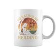 I'd Rather Be Reading Book Lover Vintage Sunset Apparel Premium Tri-Blend Graphic Print Coffee Mug