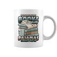 If It Involves Books And Pajamas Count Me In Reading Night Graphic Print Coffee Mug