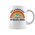 Its Good Day To Read A Book Kids Girl Women Teacher Reading Graphic Print Coffee Mug