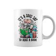 Its A Good Day To Read Book Lover Cute Pig And Elephant Graphic Print Coffee Mug