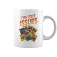 I'Ve Got Issues Comic Book Collecting Premium Tri-Blend Graphic Print Coffee Mug