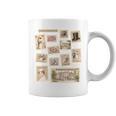 Jane Austen Book Classic Literature Stamp Collage Premium Tri-Blend Graphic Print Coffee Mug Jane Austen Book Classic Literature Stamp Collage Premium Tri-Blend Graphic Print Coffee Mug