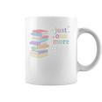 Just One More Chapter Cozy Pastel Bookworm Cute Book Reader Premium Tri-Blend Graphic Print Coffee Mug