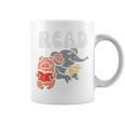 Kids Pig Elephant Reading Cute Book Lover Bookworm Boys Girls Kid Performance Graphic Print Coffee Mug