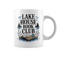 Lake House Owner Book Club Weekend Getaway Summer Vacation Graphic Print Coffee Mug