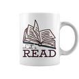 Let's Read Books Graphic Print Coffee Mug