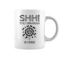 The Librarian Is Here Library Book Reading Books Bibliophile Graphic Print Coffee Mug The Librarian Is Here Library Book Reading Books Bibliophile Graphic Print Coffee Mug
