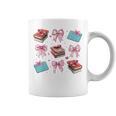 Librarian Library Books Girl Coquette Bow Pink Mom Graphic Print Coffee Mug Librarian Library Books Girl Coquette Bow Pink Mom Graphic Print Coffee Mug