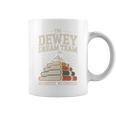 Library Dream Team Mountain Of Books Librarian Graphic Print Coffee Mug