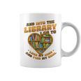 Library Lover Reading Books Librarian Graphic Print Coffee Mug