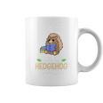 Life Is Better With A Hedgehog And Reading Books Graphic Print Coffee Mug Life Is Better With A Hedgehog And Reading Books Graphic Print Coffee Mug