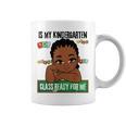 Lil Mr Kindergarten Prince Boys Melanin Boy Read Books Graphic Print Coffee Mug
