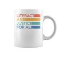 Literacy And Justice For All Reading Book Club Librarian Premium Tri-Blend Graphic Print Coffee Mug Literacy And Justice For All Reading Book Club Librarian Premium Tri-Blend Graphic Print Coffee Mug