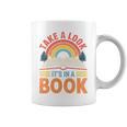 Take A Look It's In A Book Retro Reading Book Lover Premium Tri-Blend Graphic Print Coffee Mug Take A Look It's In A Book Retro Reading Book Lover Premium Tri-Blend Graphic Print Coffee Mug