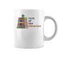 Luck Of The Librarian St Patricks Day Book Lover Graphic Print Coffee Mug