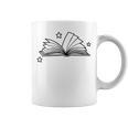 Magic Book With Stars Line Art Graphic Print Coffee Mug